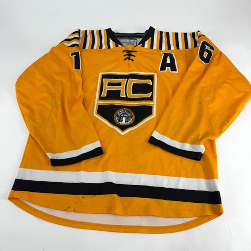Yellow JOG Adrian College Game Jersey | Size 52 | Armstrong #16