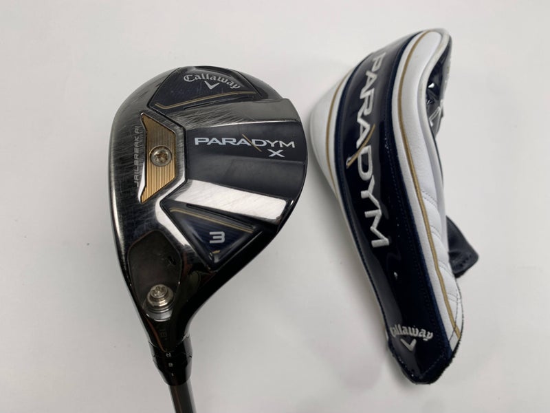 Callaway Paradym X 3 Hybrid 18* Aldila Ascent 50g Senior Graphite Mens LH HC