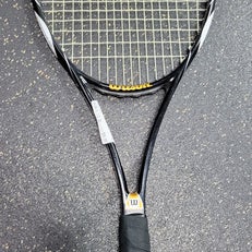 Used Wilson K BLADE 98  18X20 Adult Tennis Racquet Black 4 1/2" 11497-S000150804
