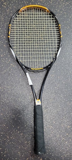 Used Wilson K BLADE 98  18X20 Adult Tennis Racquet Black 4 1/2" 11497-S000150804