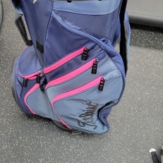 Used Titleist ORGANIZER Mens Cart Bag Navy Blue 11497-C000150800