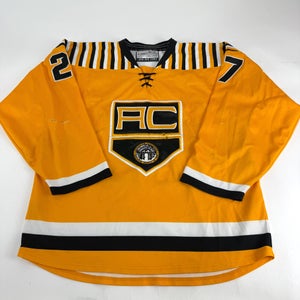 Yellow JOG Adrian College Game Jersey | Size 52 | Hatcher #27
