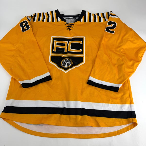 Yellow JOG Adrian College Game Jersey | Size 56 | Simmons-Fischer #82
