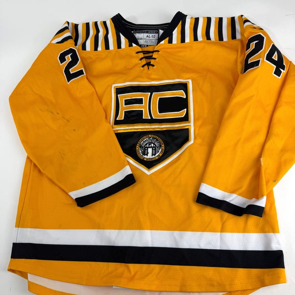 Yellow JOG Adrian College Game Jersey | Size 52 | Noetzel #24