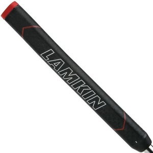 Lamkin SINK FIT Straight Putter Grip (Black/Red, 11") Golf NEW