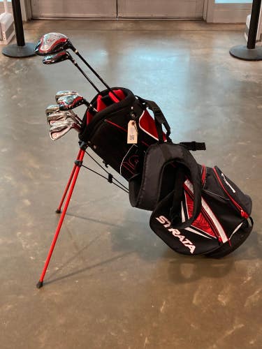 Men's Strata Clubs (Full Set) Right Handed Regular Flex 9 Pieces (Used)