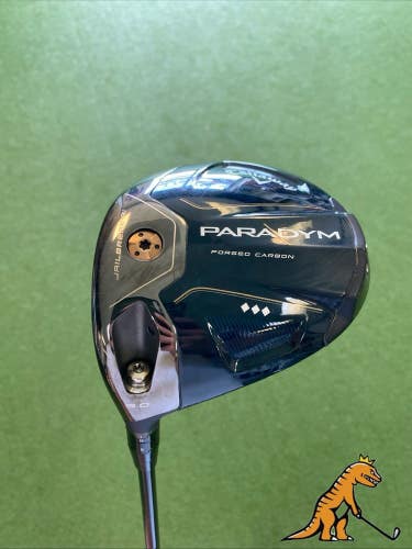 Used LH Callaway Paradym Triple Diamond 9* Driver HZRDUS RDX Smoke 60g Graphite