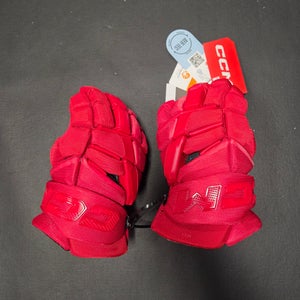 New Junior CCM Jetspeed FT8 Pro Gloves 12" Red