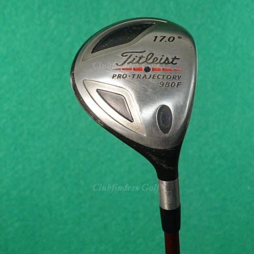 Titleist Pro Trajectory 980F Fairway 17 Wood Grafalloy ProLite Graphite Stiff