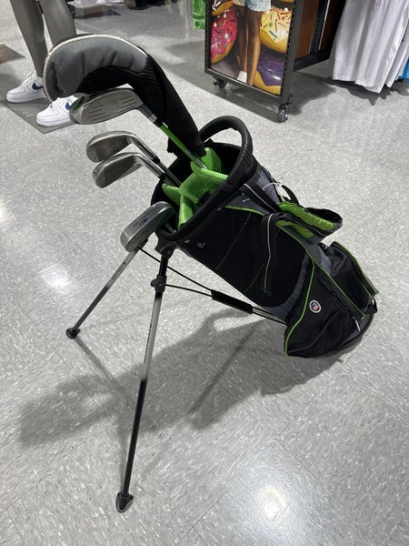 US Kids Golf Clubs (Full Set) Left Hand Regular Flex 6 Pieces (Used)