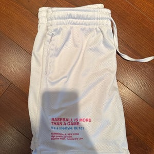 White Large Boys  Shorts (Used)