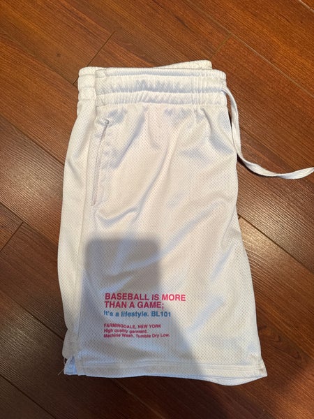 White Large Boys  Shorts (Used)