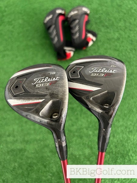 Titleist 913F Fairway Wood Set (3 & 5 Woods) / Regular