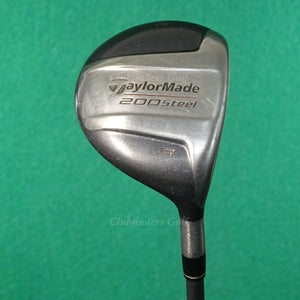 TaylorMade 200 Steel Fairway 3 Wood Factory Lite S-90 Graphite Stiff