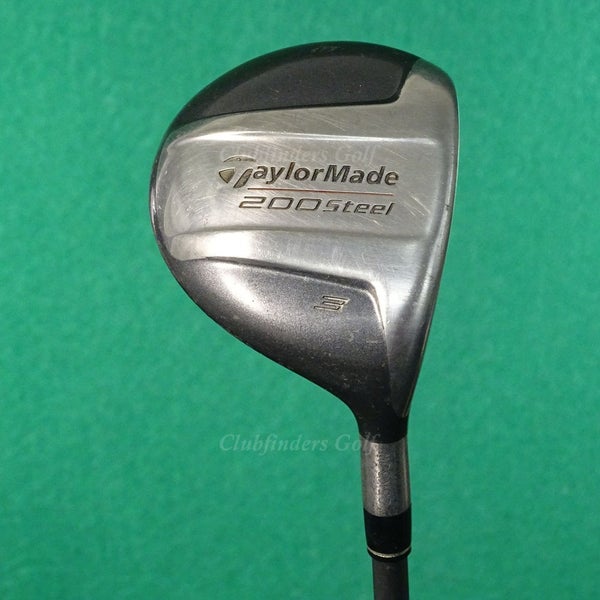 TaylorMade 200 Steel Fairway 3 Wood Factory Lite S-90 Graphite Stiff