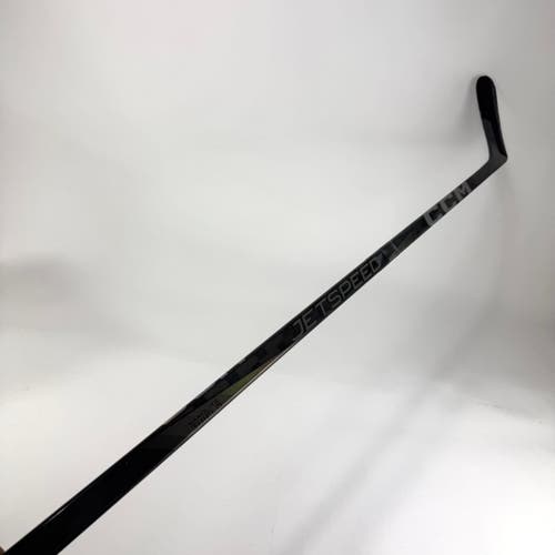 Repaired Left Handed Black CCM Jetspeed FT7 Pro | 80 Flex P28M Curve Grip | E708