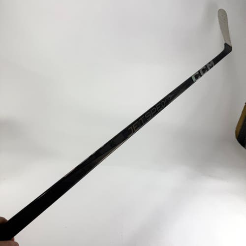 Repaired Left Handed Black CCM Jetspeed FT7 Pro | 85 Flex P92 Curve Grip | E706