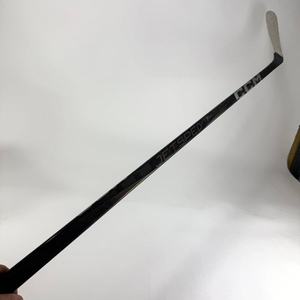Repaired Left Handed Black CCM Jetspeed FT7 Pro | 85 Flex P92 Curve Grip | E706