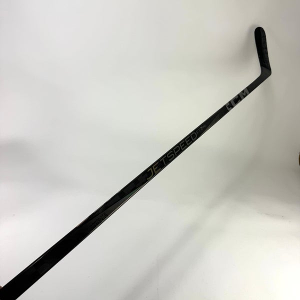 Repaired Left Handed Black CCM Jetspeed FT7 Pro | 80 Flex P28M Curve Grip | E704