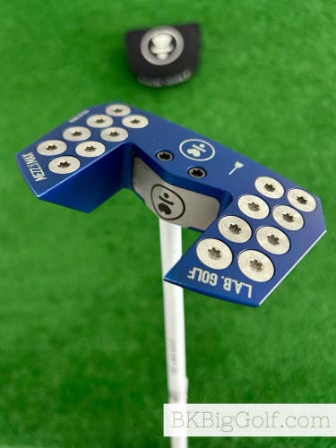 LAB Golf Mezz.1 Max Sweeper 45” Putter w Accra White Shaft and Headcover