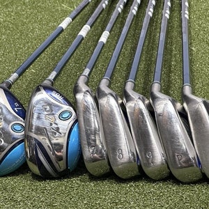 XXIO 12 Womens Golf Club Set 7-Wood 23*, 6H-28*, 7-SW Graphite MP1200L Ladies RH