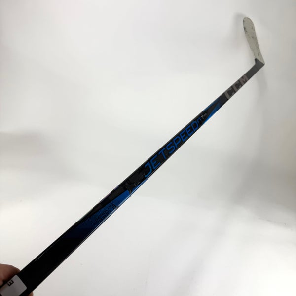 Repaired Left Handed Blue CCM Jetspeed FT7 Pro | 75 Flex P92M Curve Non grip | E700