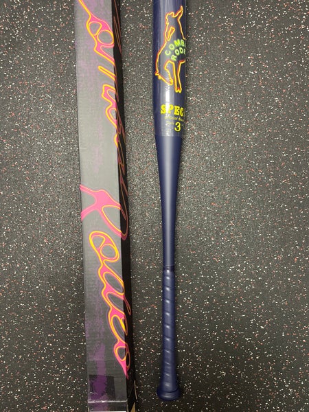 New COMBAT MFG SPEC-A1 BBCOR Midnight Rodeo- Saddle Up. (Glows under Black Light)