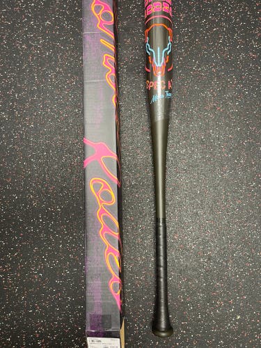 New COMBAT MFG SPEC-A1 BBCOR Midnight Rodeo- Arena Cowboy. (Glows under Black Light)