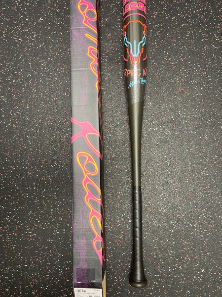 New COMBAT MFG SPEC-A1 BBCOR Midnight Rodeo- Arena Cowboy. (Glows under Black Light)
