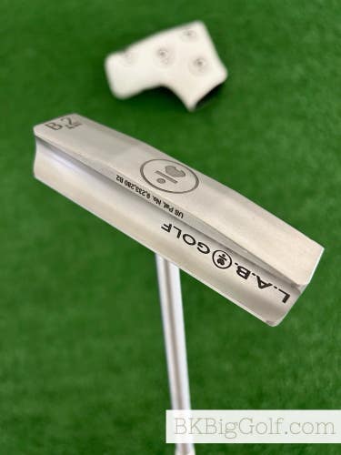 LAB Golf B.2 Blade Center Shafted 34 Putter w Headcover