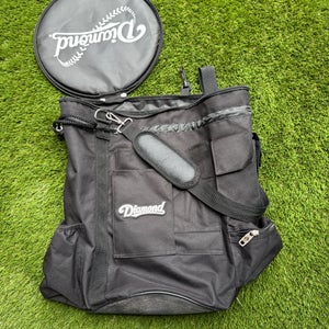 Diamond Baseball Bucket Sleeve Bag in Black (Used)