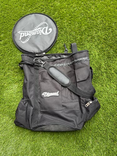 Diamond Baseball Bucket Sleeve Bag in Black (Used)