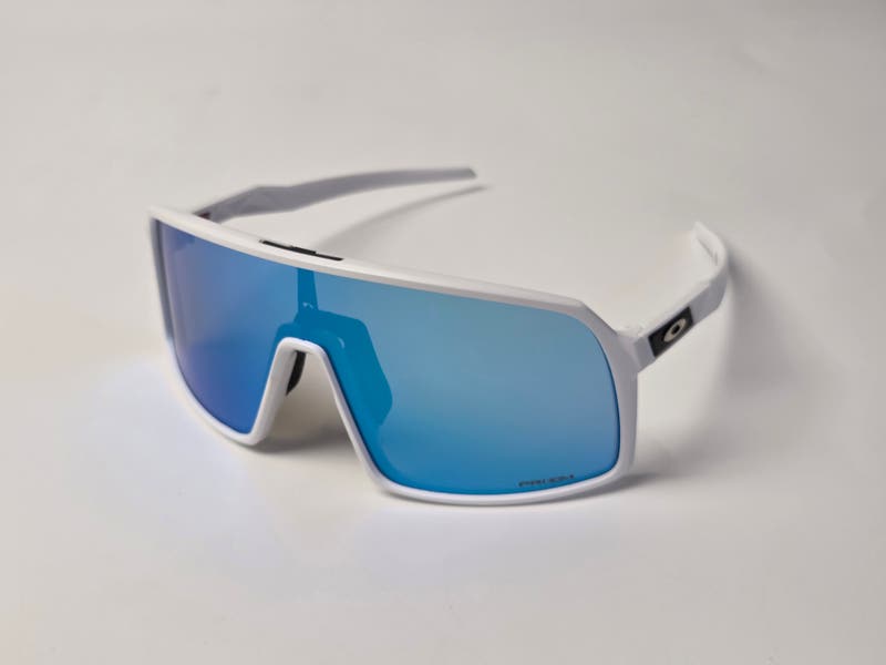 Oakley White Frame Blue Mirror Lens Sunglasses Oakley Holbrook Polarized Sunglasses - White/Blue | eBay main image 3