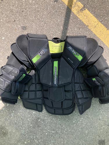Warrior RITUAL X4 E+ Goalie Chest Protector | Intermediate Size: L/XL