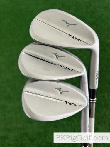 Mizuno T24 Satin 3 Wedge Set (50, 54, & 58 Degrees)