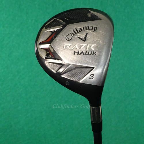 Callaway RAZR Hawk Fairway 3 Wood Factory W-55G Graphite Seniors *READ*