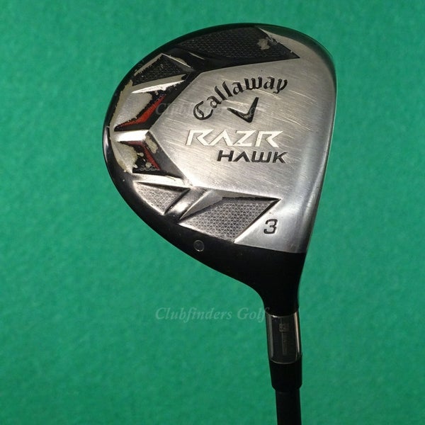 Callaway RAZR Hawk Fairway 3 Wood Factory W-55G Graphite Seniors *READ*