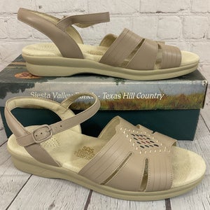SAS 0091-037 Women's HUARACHE Quarter Strap Sandal Natural US 10 W