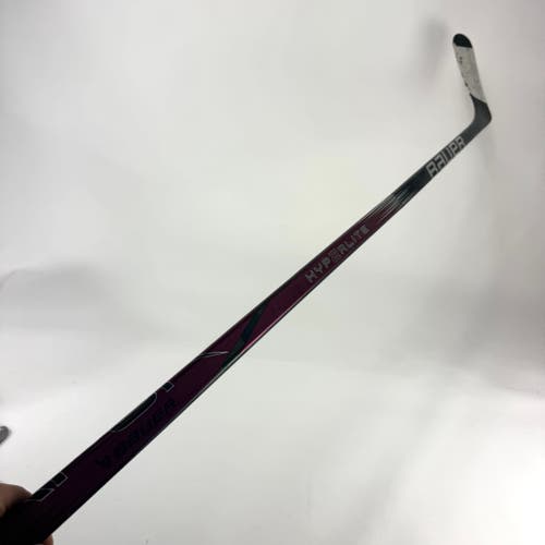 Repaired Left Handed Maroon Bauer Vapor Hyperlite 2 | 77 Flex P92 Curve Grip | E683