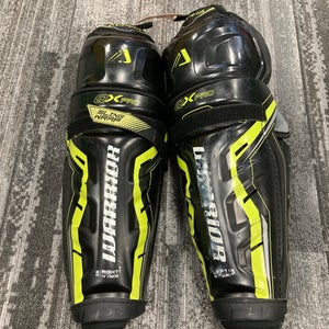 Senior Warrior Alpha QX Pro Shin Pads 14" (Used)