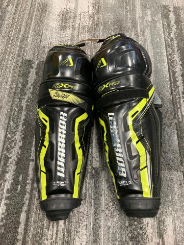 Senior Warrior Alpha QX Pro Shin Pads 14" (Used)