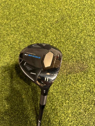Callaway AI Smoke Max 11 27* Fairway Wood, Cypher Ladies Flex, RH
