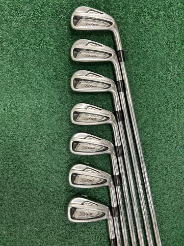Titleist 714 AP2 Iron Set 5-PW+GW Right Hand S300 Stiff Flex Steel Shafts