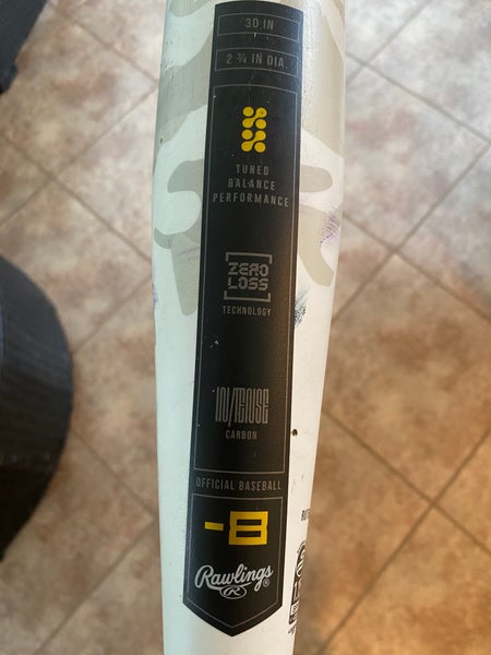 2024 Rawlings Icon Composite USSSA Certified Bat (-8)  22 oz 30" (Used)