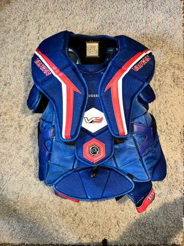 XL 2020 Vaughn Velocity V9 Pro Goalie Chest Protector Pro Stock (Used)
