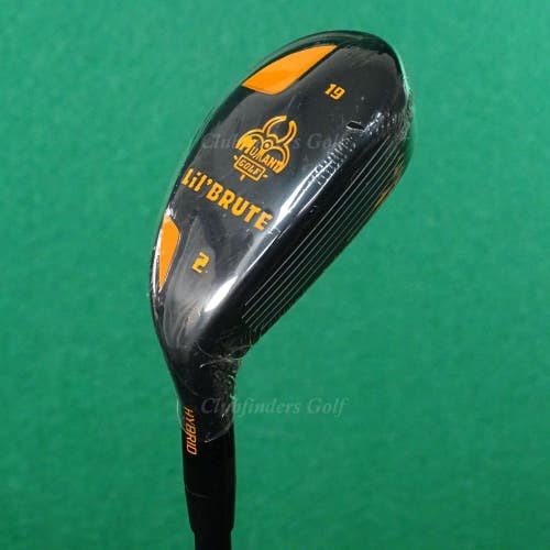 Mutant Golf Lil' Brute 19 Hybrid 2 Iron Factory CT-3000 H Graphite Regular