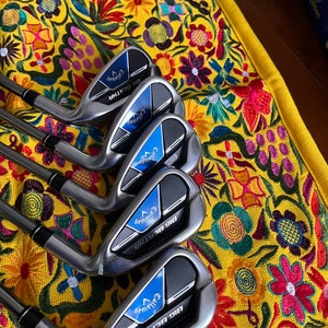 Men's Callaway Big Bertha B21 Right Handed Iron Set (5 Clubs) #7 - #9, PW, GW (New)