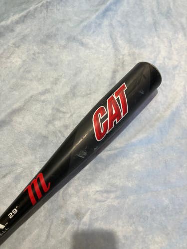 2021 Marucci CAT Alloy Bat USABat Certified (-11) Alloy 18 oz 29" (Used)