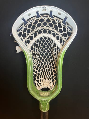 STX Professionally Strung Surgeon 1K Head (Lightly Used) Green Fade Dye