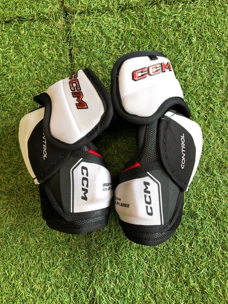 Junior Large CCM JetSpeed Control Elbow Pads (Used)